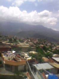 Vista de Guarenas, estado Miranda, RBdV desde el sectorel Nazareno II de las Clavellinas