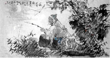 chino pescando
